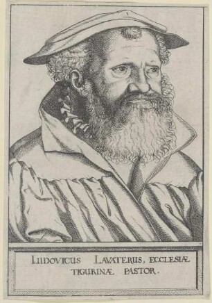 Bildnis des Ludovicus Lavaterus