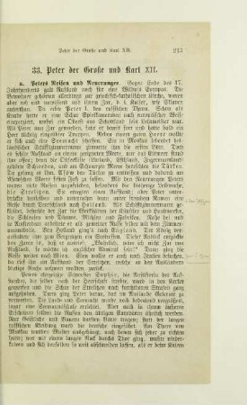 33. Peter der Große und Karl XII.