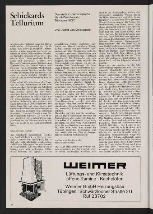 38-40, Schickards Tellurium