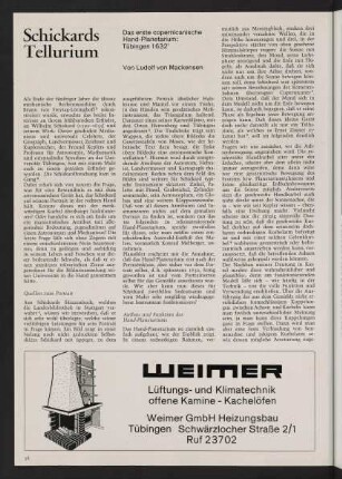 38-40, Schickards Tellurium