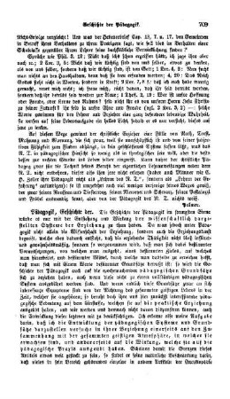 Geschichte der Pädagogik