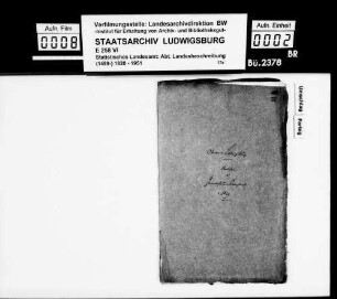 Gewerbestatistik des Oberamts nach dem Kataster von 1829