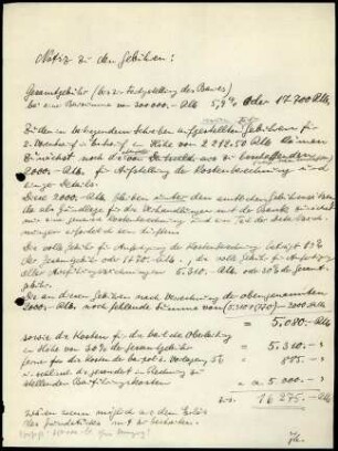 Notiz H. Johannes