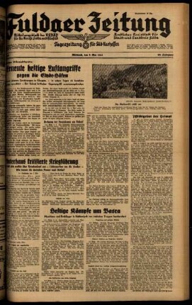Ausgabe vom Mittwoch, den 07. Mai 1941.