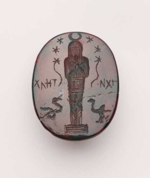 Intaglio mit Osiris-Christus, 2. Hälfte 17. Jh.