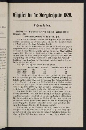 1-48, Gruppe 100: Lehranstalten