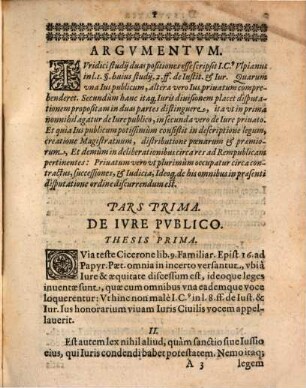 Disputatio Juridica Ex Jvre Pvblico Et Privato Desvmpta