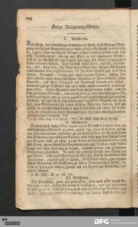 Kurze Religionsgeschichte.