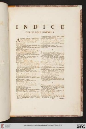 Indice delle cose notabili