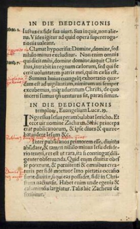 In Die Dedicationis templorum ...