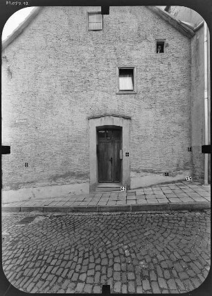 Schkölen, Markt. Wohnhaus. Giebelfront