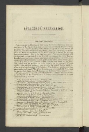 Sources of information