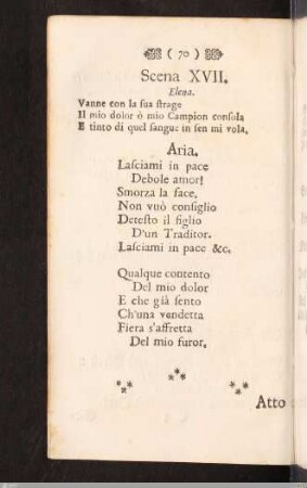 Scena XVII. Siebenzehender Aufftritt.
