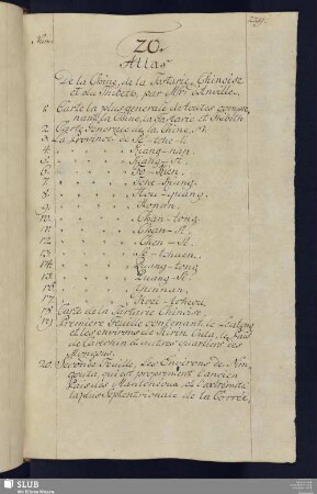 [II. Atlas Particulieres de quelques Provinces]