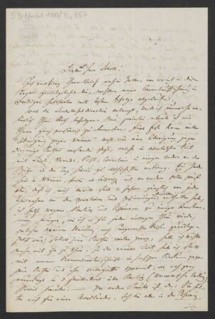 Brief an Franz Schott und B. Schott's Söhne : 17.04.1856