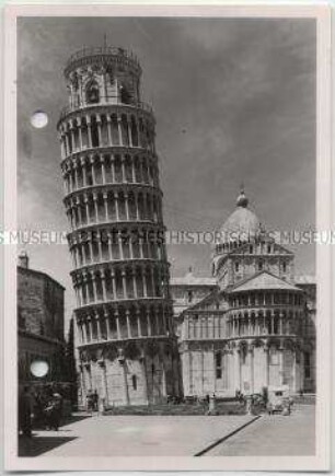 Pisa, Schiefer Turm, Apsis des Domes Santa Maria Assunta