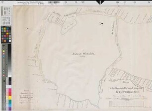 Dortmund (Dortmund), Teilung des Westererbenholzes, Bl. 1 Brouillonkarte