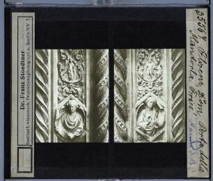 Florenz, S. Maria del Fiore (Dom),Florenz, S. Maria del Fiore, Porta della Mandorla (Nordseite) : Relief