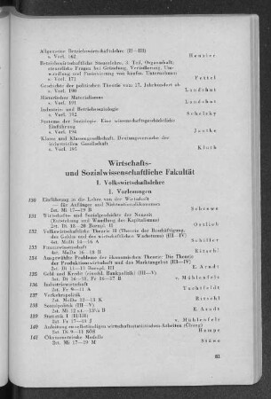 Wirtschafts- und Sozialwissenschaftliche Fakultät