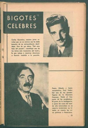 Bigotes célebres - [Ilustración]