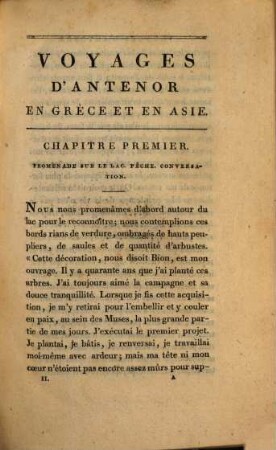 Voyages D'Anténor En Grèce Et En Asie : Avec Des Notions Sur L'Égypte : Manuscrit grec trouvé à Herculanum, 2