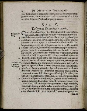 Cap. V. De legendo Cancellario cautio.
