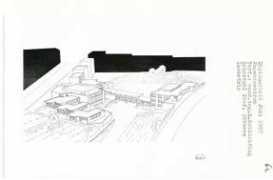 Jugendzentrum, Berlin-Kreuzberg (Diplomarbeit bei Kurt Dübbers): Isometrie