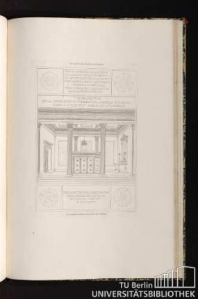 Pl. 7. Inscription dans la Frise du Tombeau.