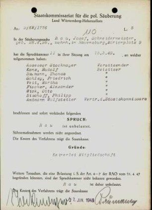 Rau, Josef