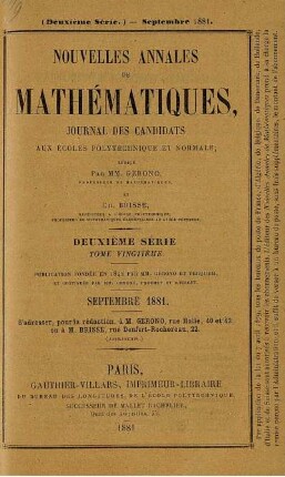 Septembre 1881.