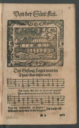 Von der Sündflut.