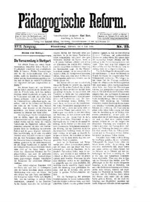 Die Versammlung in Stuttgart : [Fortsezung] ; Fortsetzung folgt