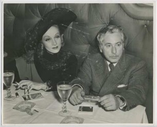 Marlene Dietrich und Josef von Sternberg (Los Angeles, zirka 1936 - 1939) (Archivtitel)
