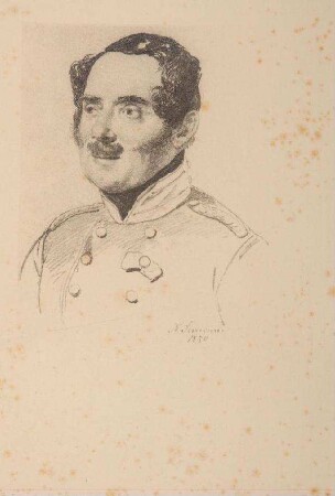 Bildnis von Georg Daniel Gerlach (1798-1865)