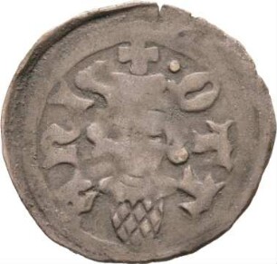 Münze, Pfennig (Vierschlagpfennig), 1373 - 1375