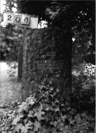 Grabstein 208 [Hahn S. 55 Grab-Nr. 347]