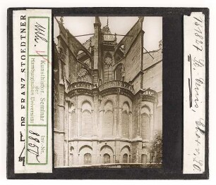 St. Denis: Chor von Südosten (Stoedtner-Nr. 131827