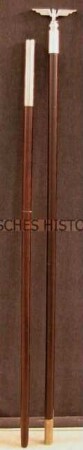 Fahnenstange mit Fahnenspitze zu Ehrenbanner der Magistrale der Freundschaft