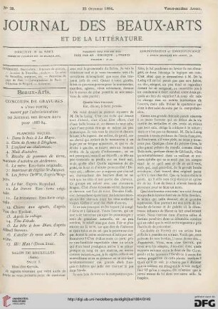 Nr. 19 (15. Octobre 1884)