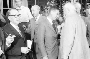 Chemiker; Maikäferrede: Artturi I. Virtanen, Karl Georg v. Hevesy, Richard L. M. Synge, Hermann Staudinger, Lord Alexander Todd of Trumpington