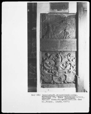 Epitaph für Hans Schreyer