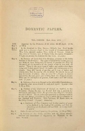 Calendar of state papers, domestic series : preserved in the State Paper Department of Her Majesty's Public Record Office, [12]. 1658 - 9