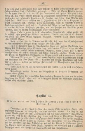Capitel 25. Münden unter der preußischen Regierung und dem deutschen Kaiserreiche