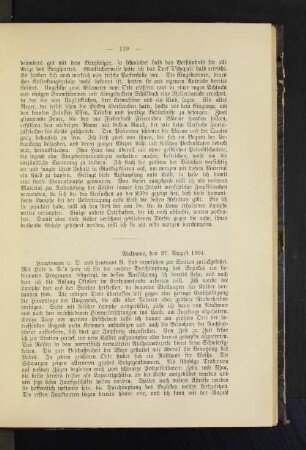 Atakpame, den 27. August 1904.