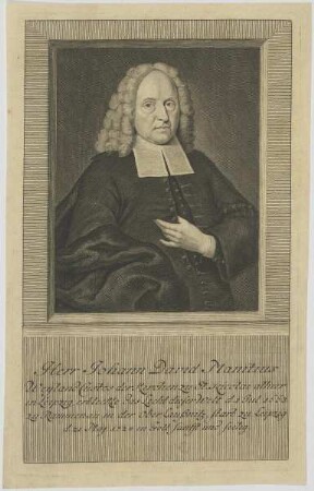 Bildnis des Johann David Manitius