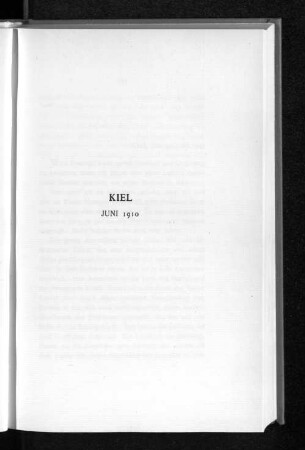 Kiel Juni 1910