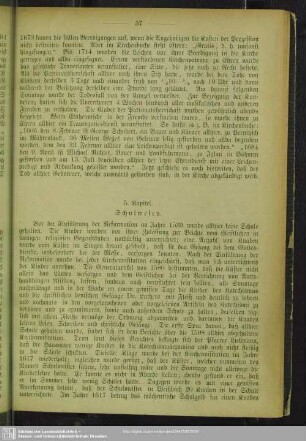 5. Kapitel. Schulwesen