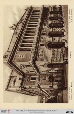 Napoli – Teatreo S. Carlo. – Théâtre Saint Charles. – S. Carlo Theatre. – S. Karl-Theaters.