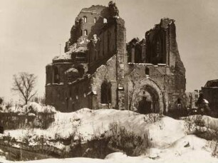 Köln, Groß St. Martin im Schnee