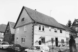 Wohnhaus, Fachwerk; Gelnhausen, Heylstraße 15